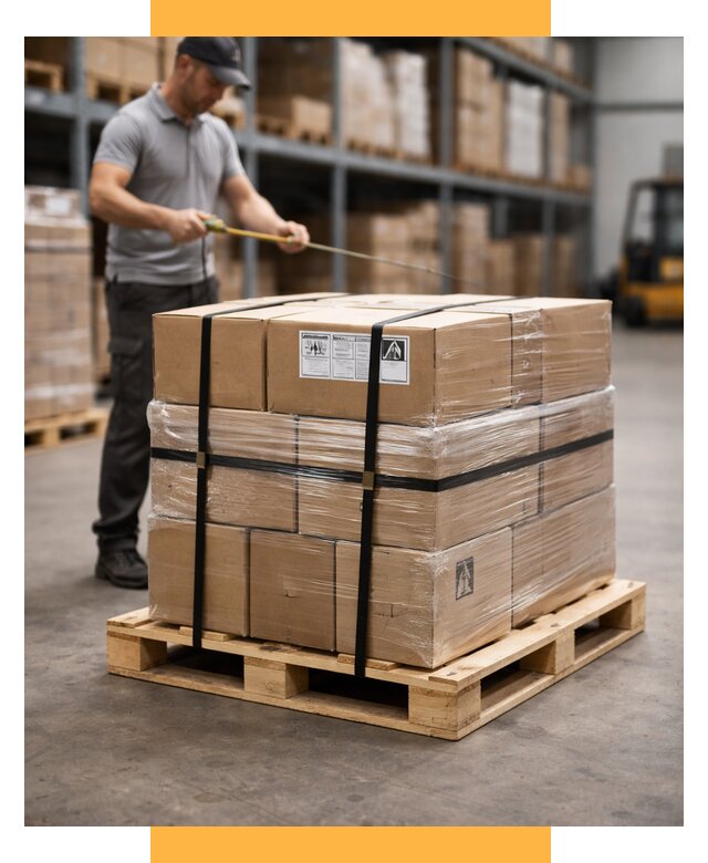 Упаковка и паллетирование грузов от 3645 р. | СетСервис-Ктс