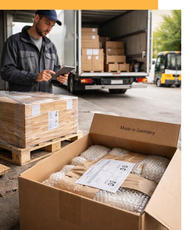 Доставка грузов из Германии от 46868 руб с таможенным оформлением