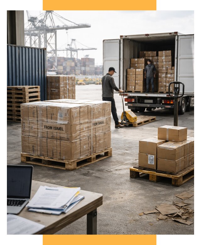 Доставка грузов из Израиля от 15623 р., логистика от СетСервис-Ктс