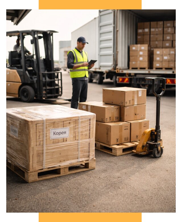 Доставка грузов в Корею из России от 36453 р. | СетСервис-Ктс