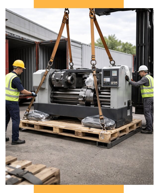 Перевозка станков и таможня от 62490 р. | СетСервис-Ктс логистика