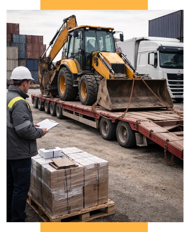 Международная перевозка спецтехники от 46868 р., СетСервис-Ктс