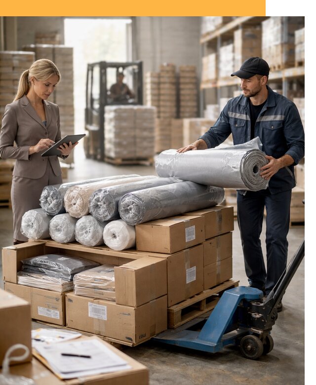 Перевозка текстиля по миру от 15623 руб. с таможней и страхованием