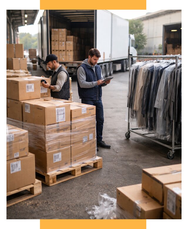 Перевозка и доставка одежды из Китая от 7811 р., СетСервис-Ктс