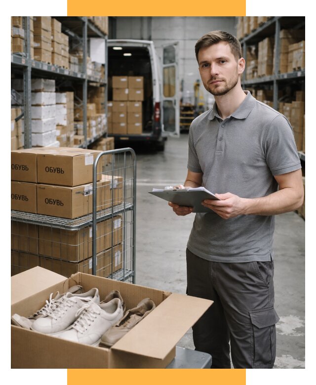 Доставка обуви из Китая и Турции от 4687 р. СетСервис-Ктс