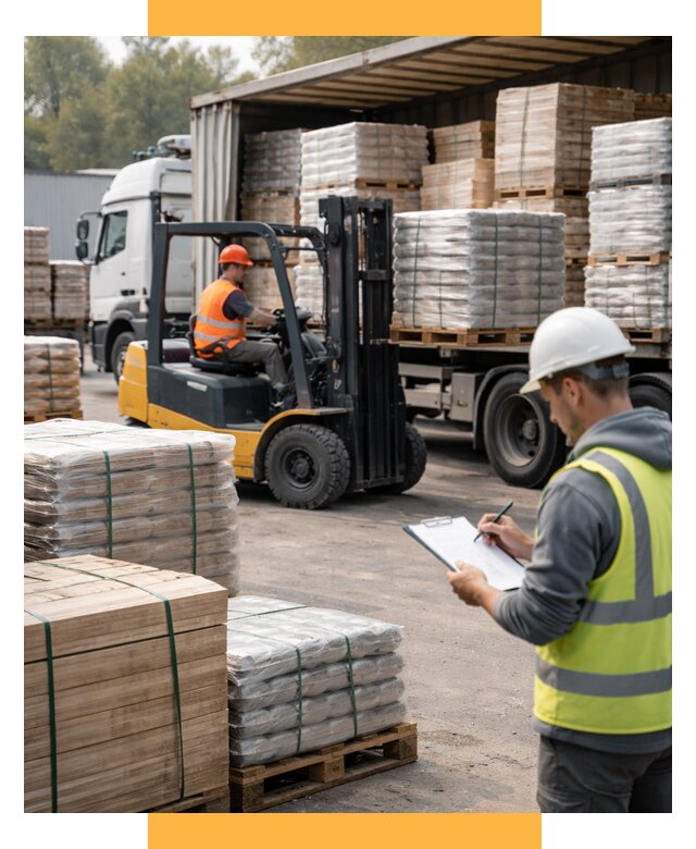 Перевозка строительных материалов от 5728 р. | СетСервис-Ктс