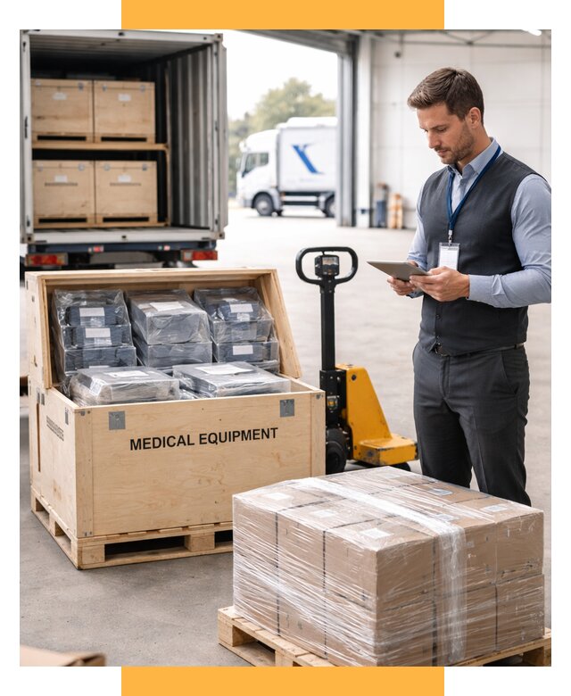 Перевозка медицинского оборудования от 15623 р. в СетСервис-Ктс