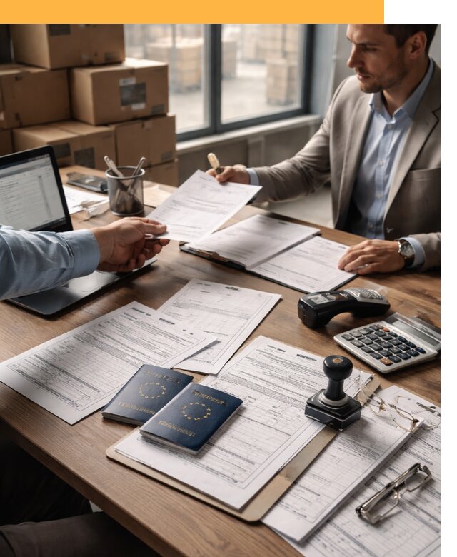 Таможенное оформление грузов из Европы от 8853 руб