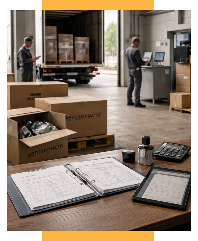 Таможенное оформление автозапчастей под ключ от 8853 р., СетСервис-Ктс