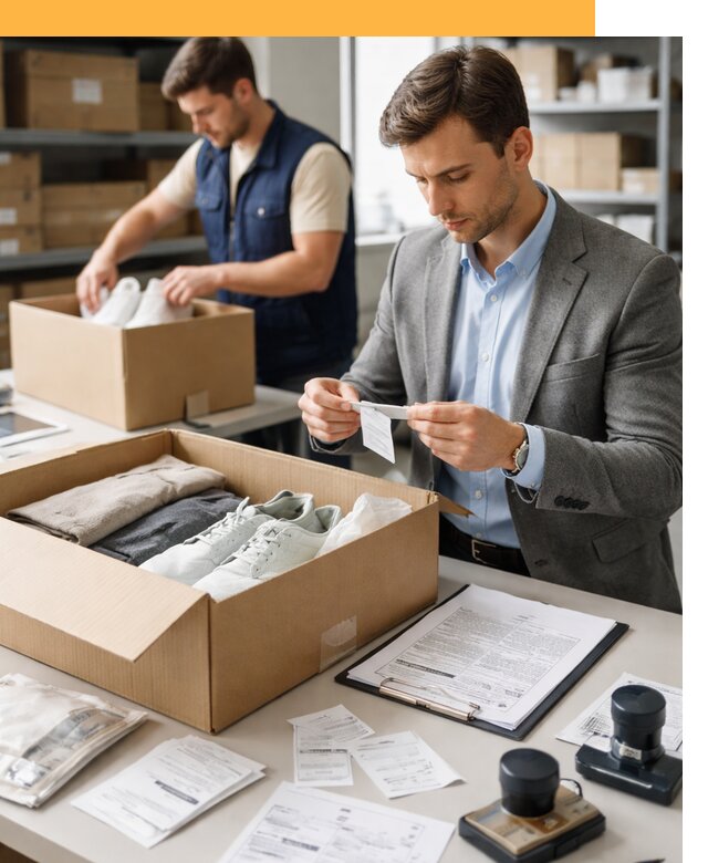 Таможенное оформление одежды и обуви по выгодной цене от 6770 руб