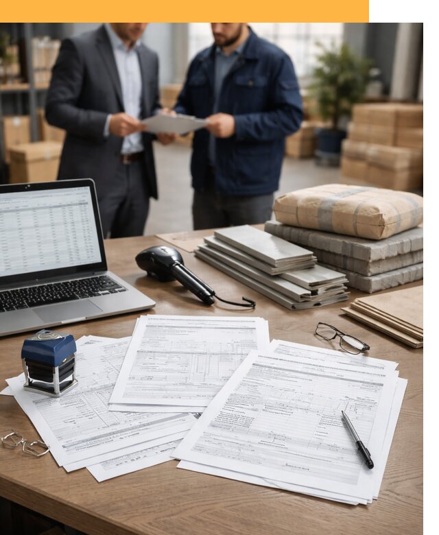 Таможенное оформление строительных материалов от 8853 руб.