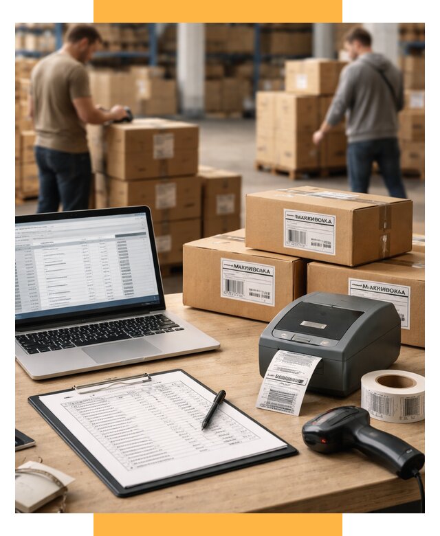 Маркировка импортных товаров от 4687 р. под ключ, СетСервис-Ктс