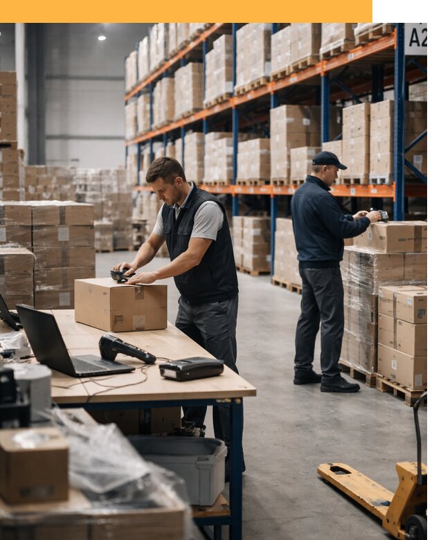 Склад консолидации в Европе: хранение, сортировка от 6770